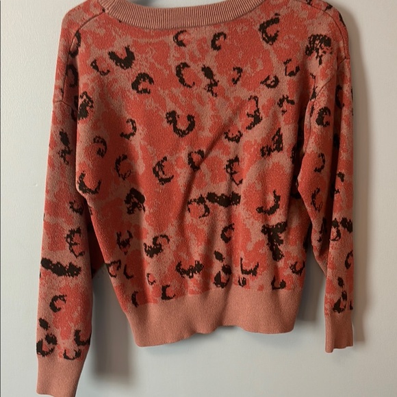 Cupcakes & Cashmere Pink Patterned Sweater - Picture 4 of 4